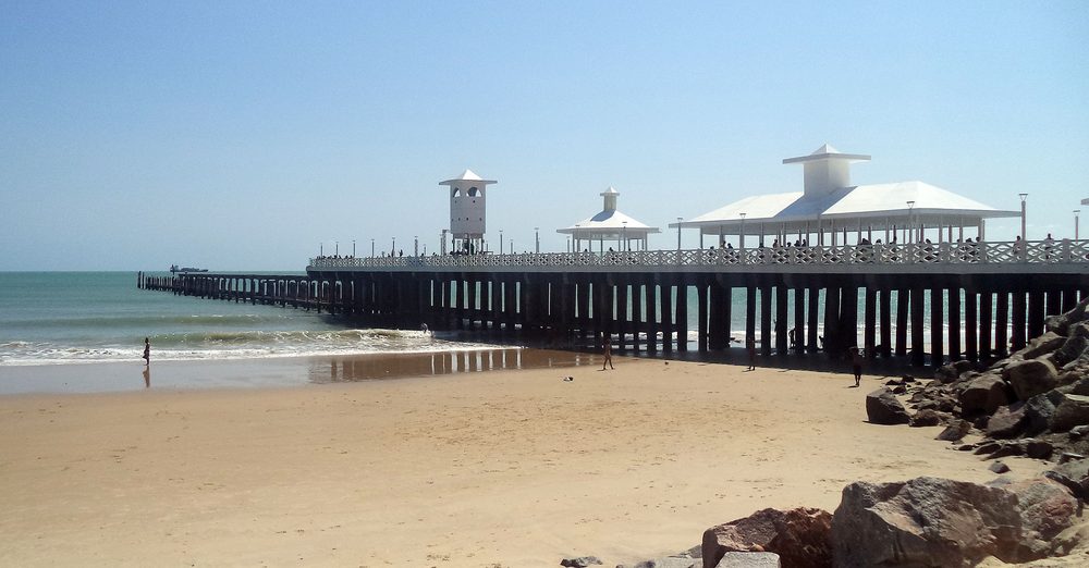 Ponte dos Ingleses restaurada, Praia de Iracema