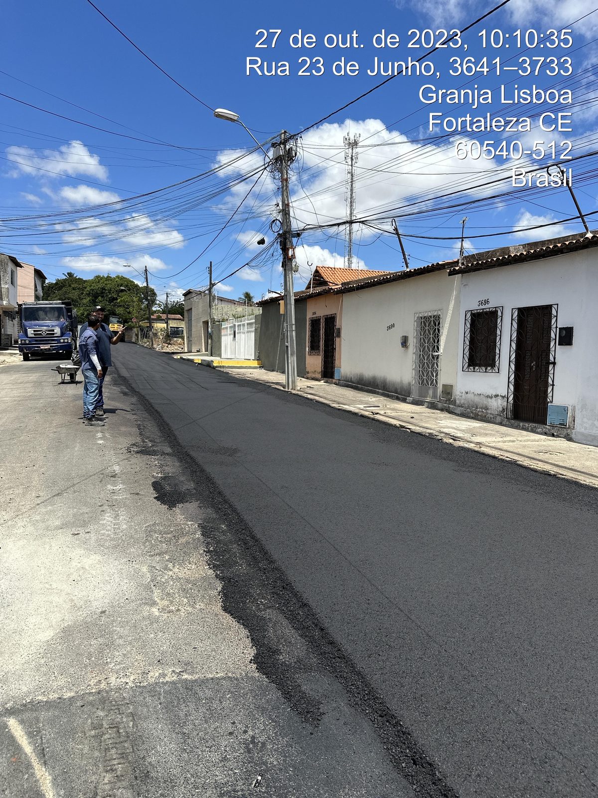 Pavimentação asfáltica em Fortaleza